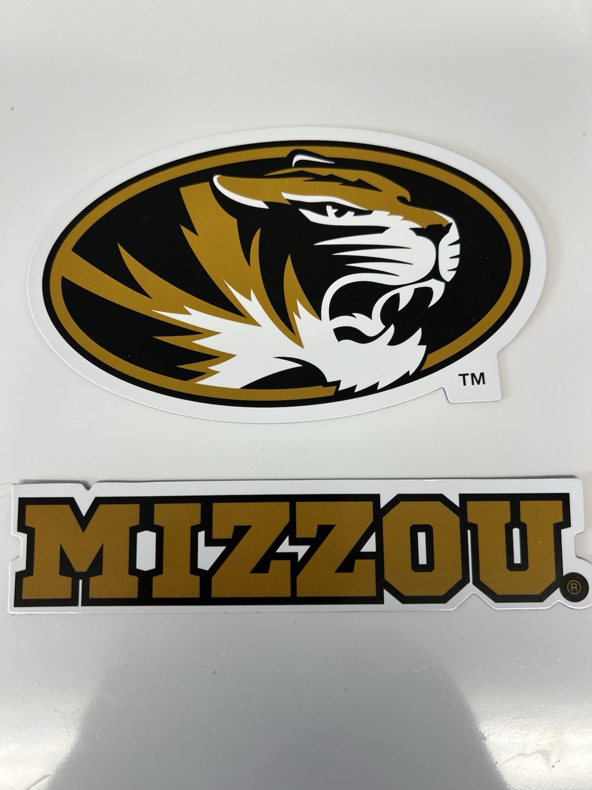 RARE! University Missouri Mizzou 2 Decal Magnet Set - NCAA Approved & FREE SHIP!