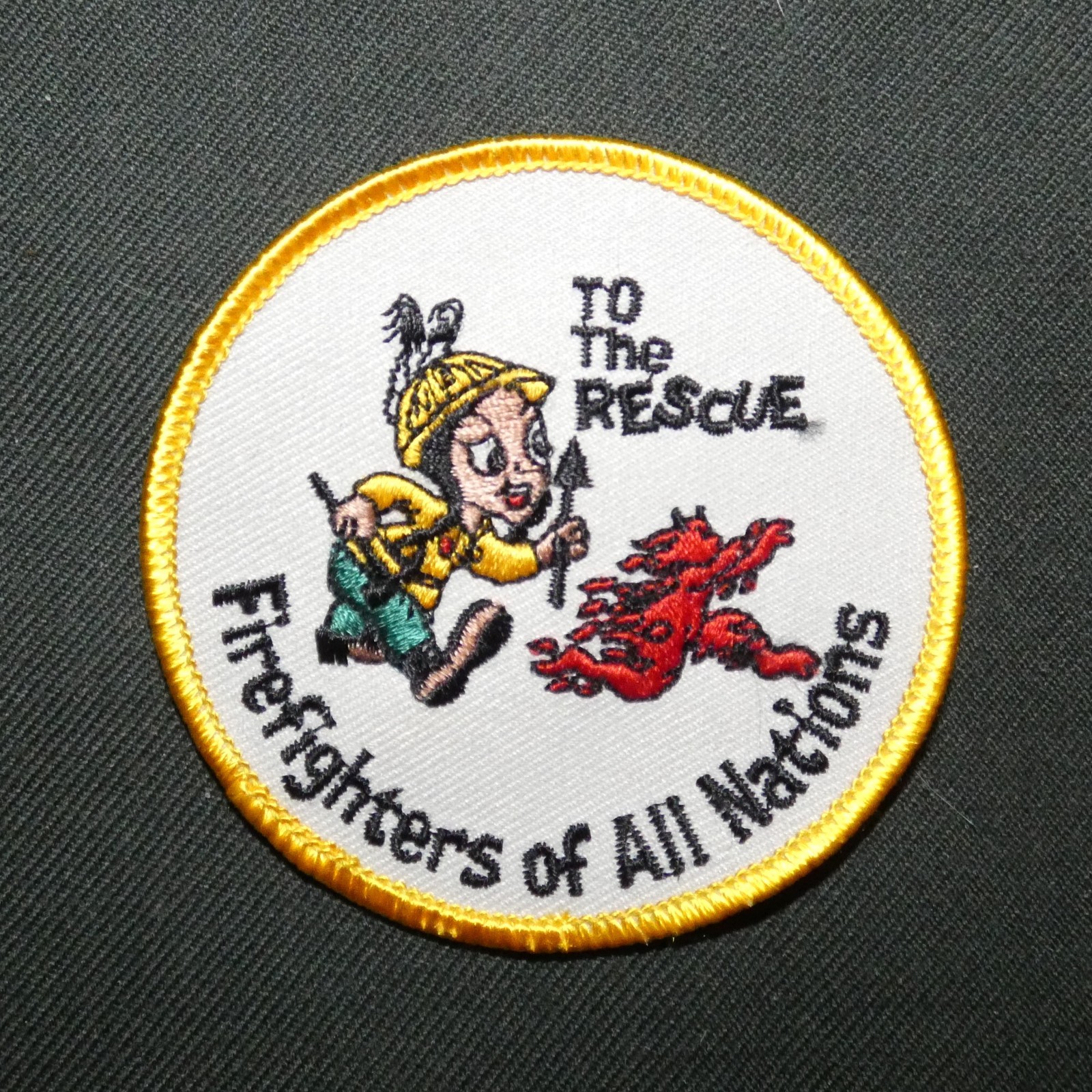 USA Native American Firefighters of All Nations Patch