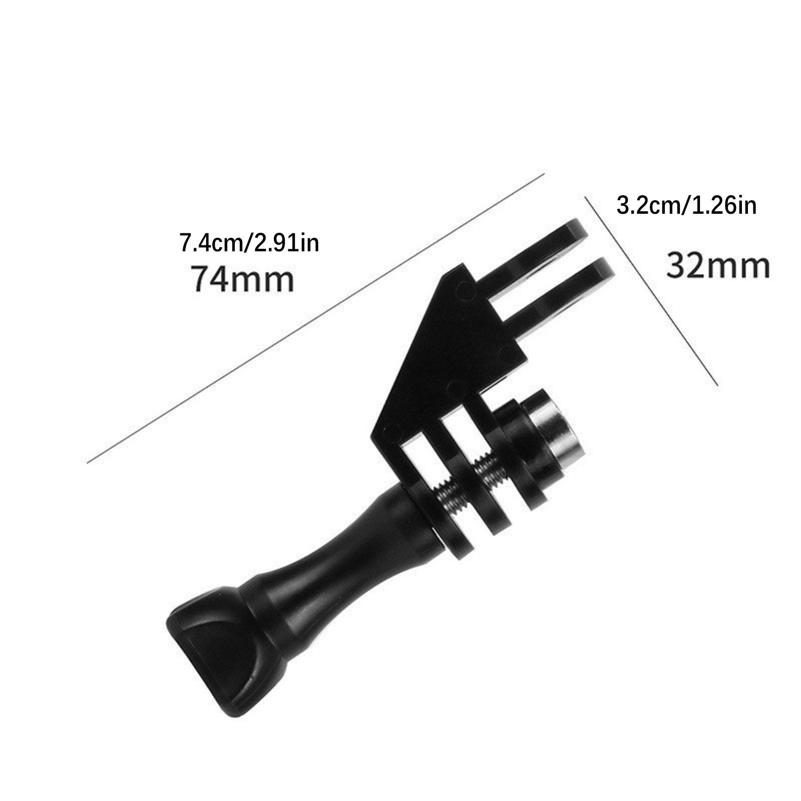 90 Degree Direction Elbow Multi Conversion Pivot Arm for GoPro Hero 11 10 9 8 B