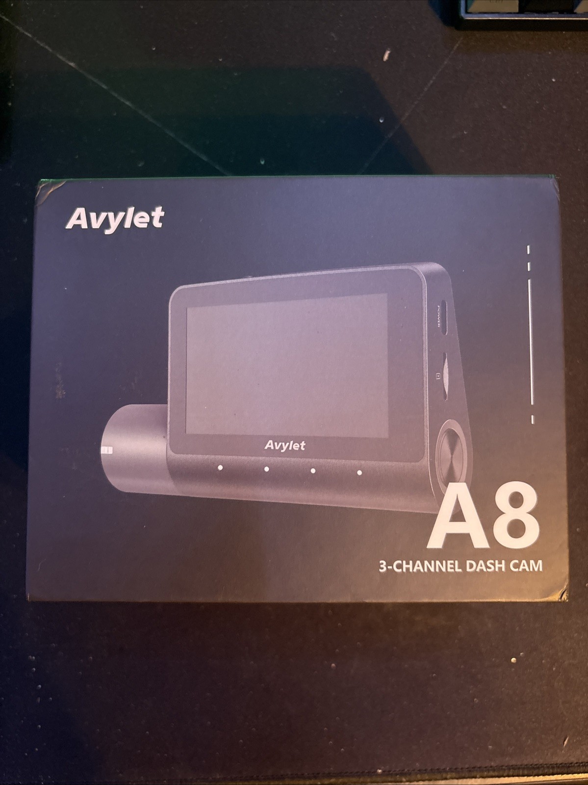 5K Triple Dash Cam with GPS Front & Rear Camera (AVYLET-A8) Sealed