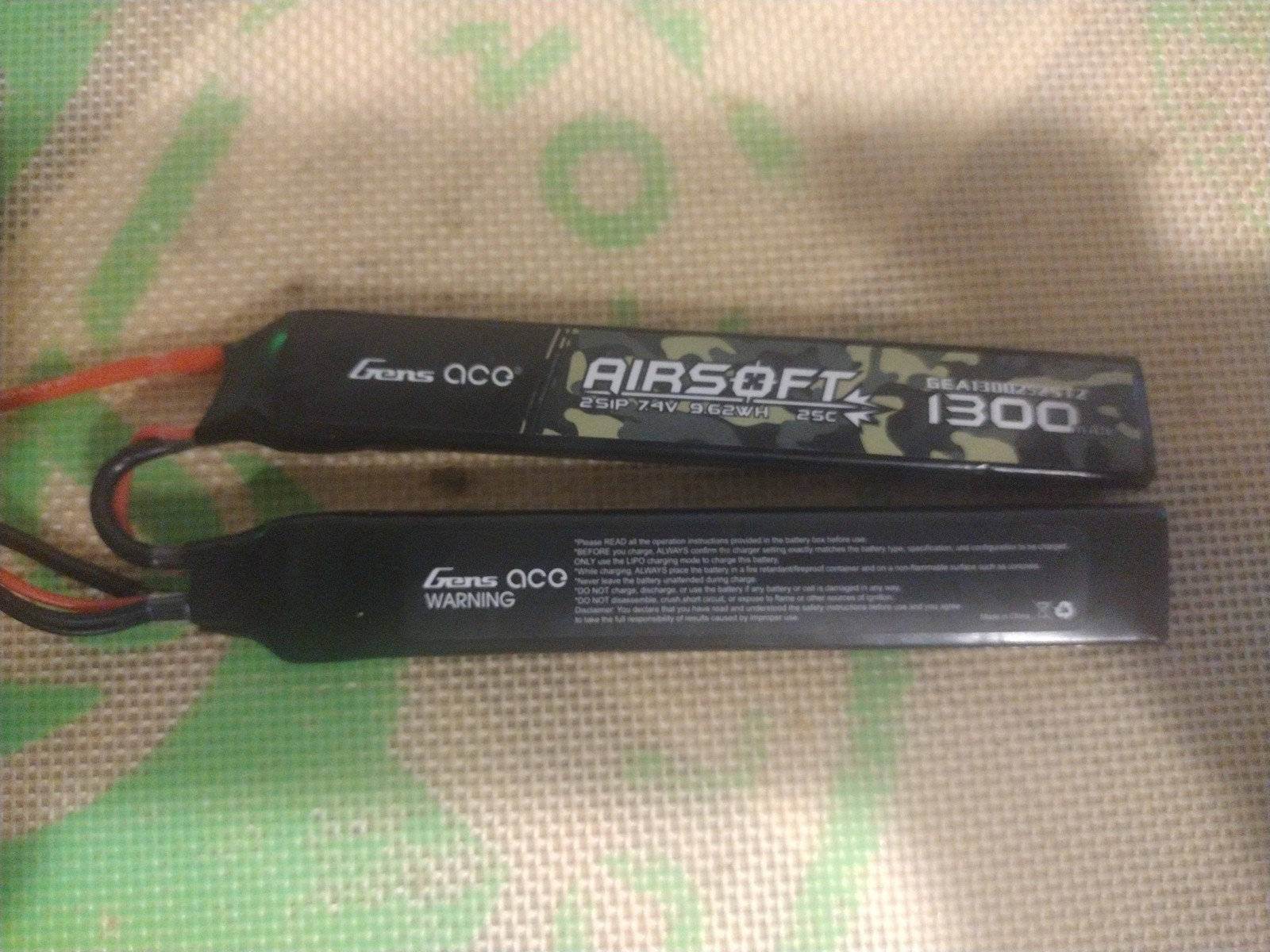 Gene Ace 1300 Mah Airsoft Battery