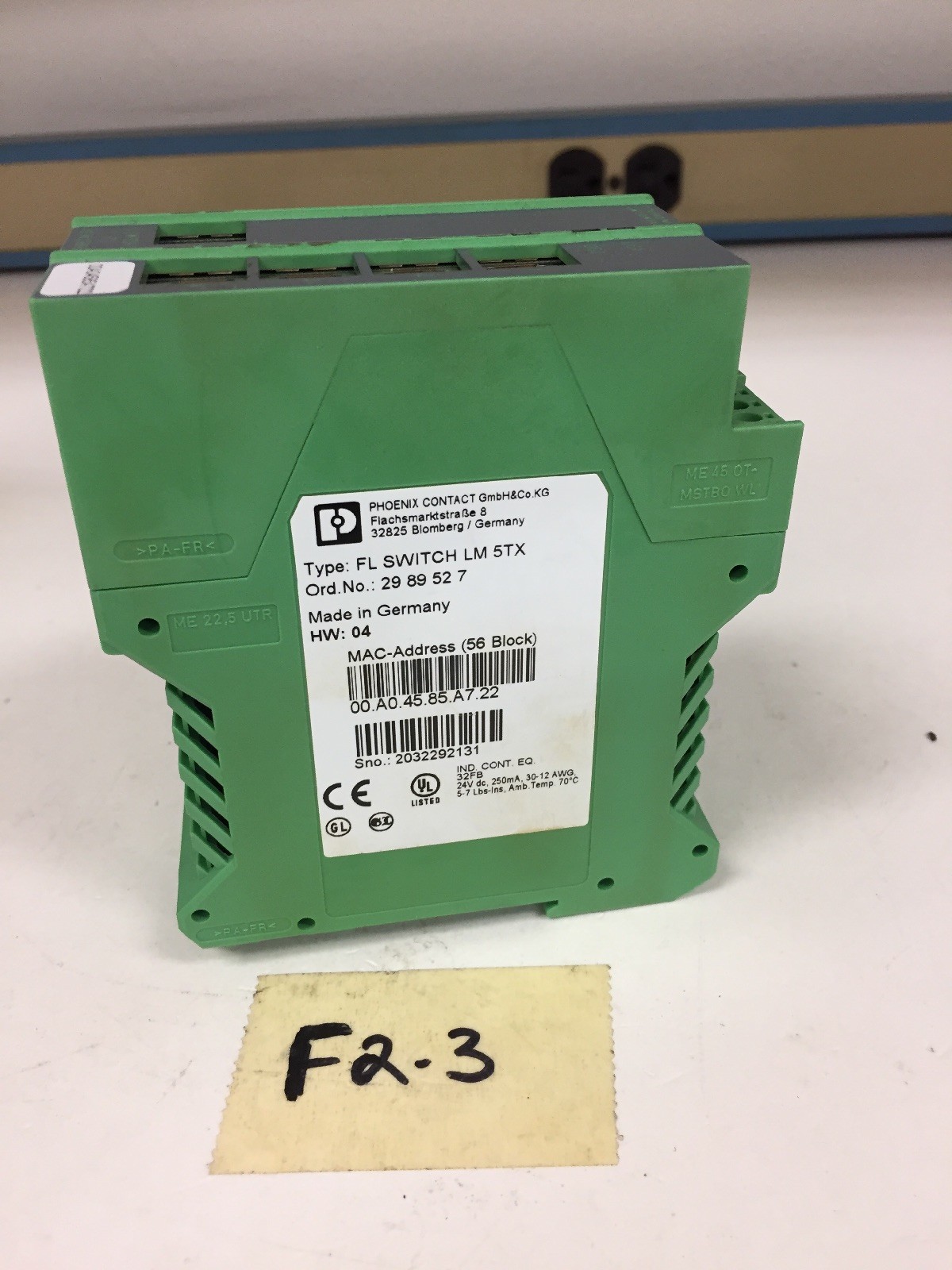 PHOENIX CONTACT FL SWITCH LM 5TX FAST SHIPPING! *WARRANTY*