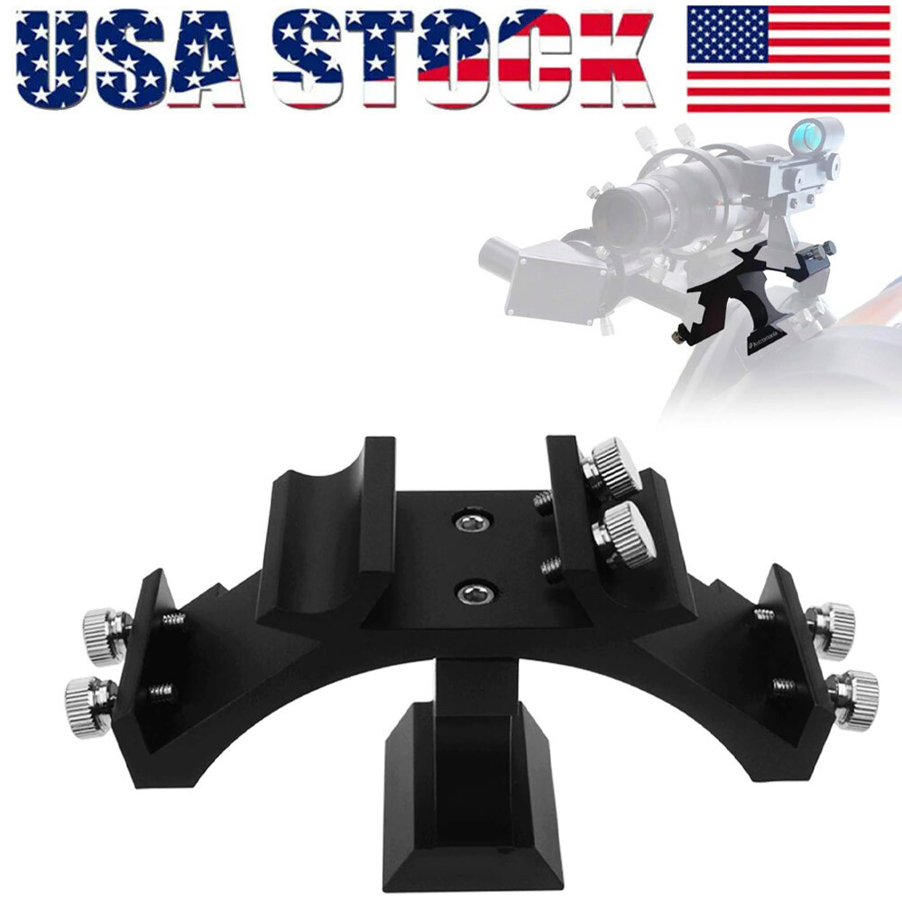 USA 3-Head Finderscope Mounting Bracket Compatible with Astronomical Telescope