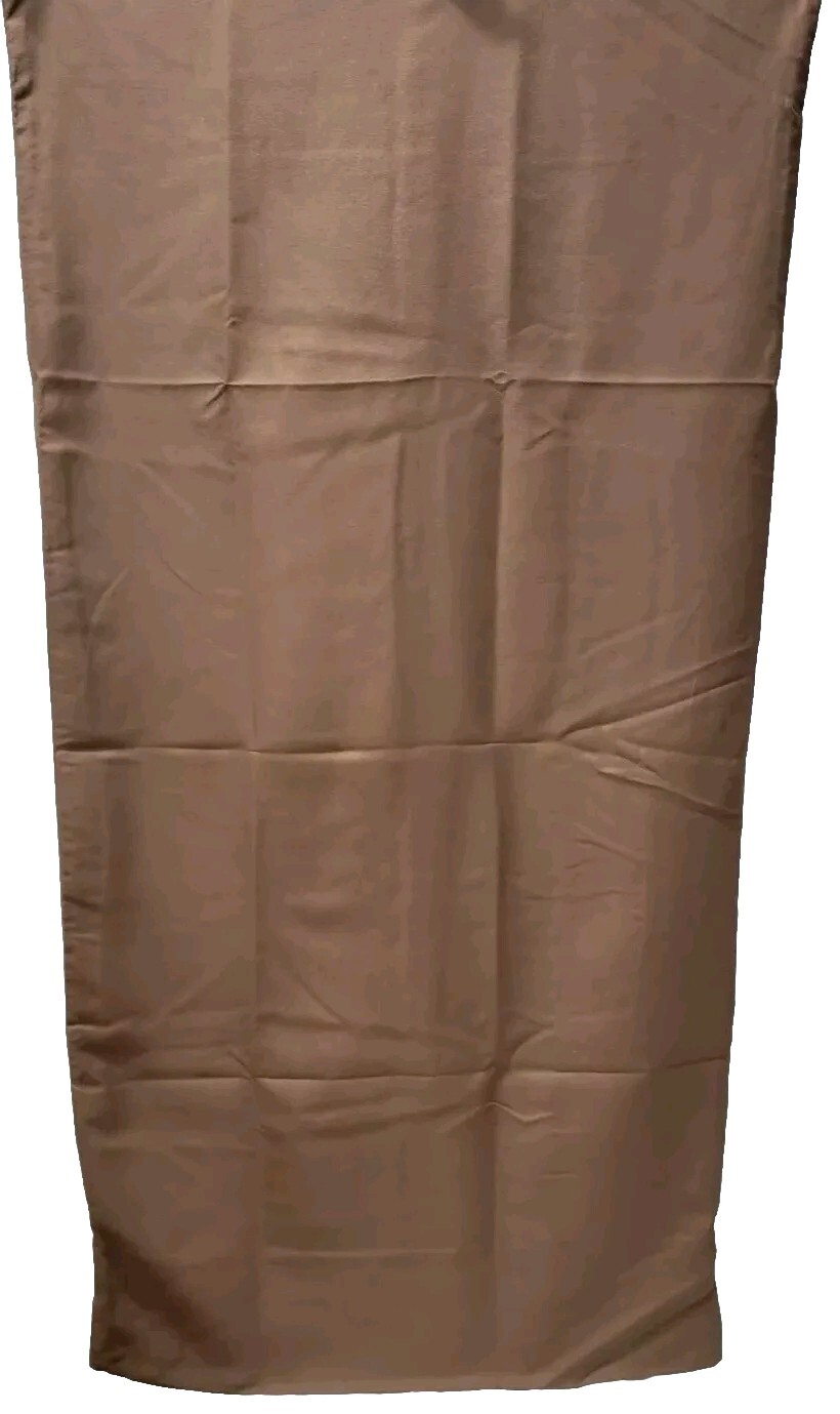 2 Chocolate Brown Pillowcases 20 X 38 King. Polyester Microfiber