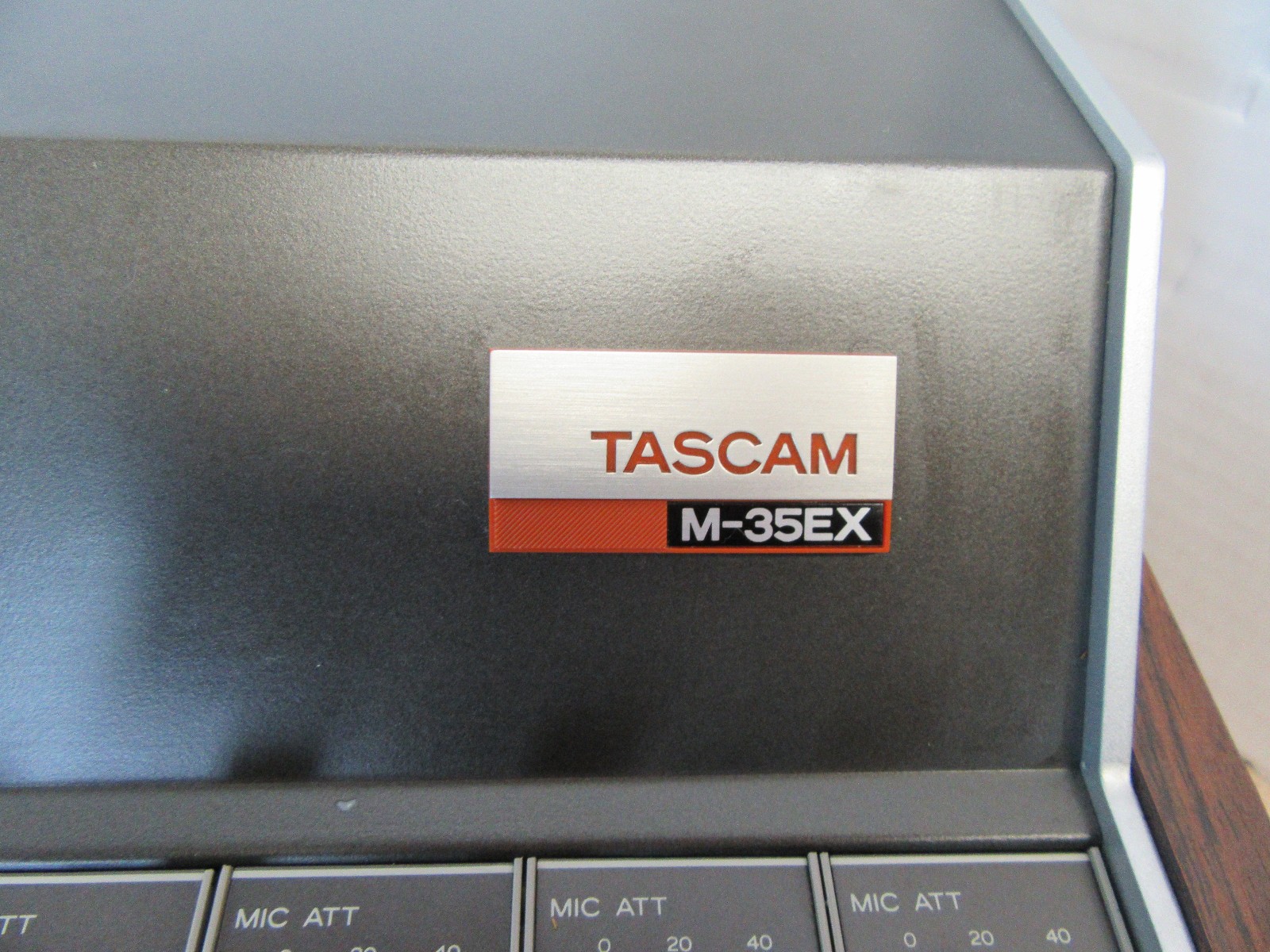 Vintage Tascam Model M-35EX expansion console mixer