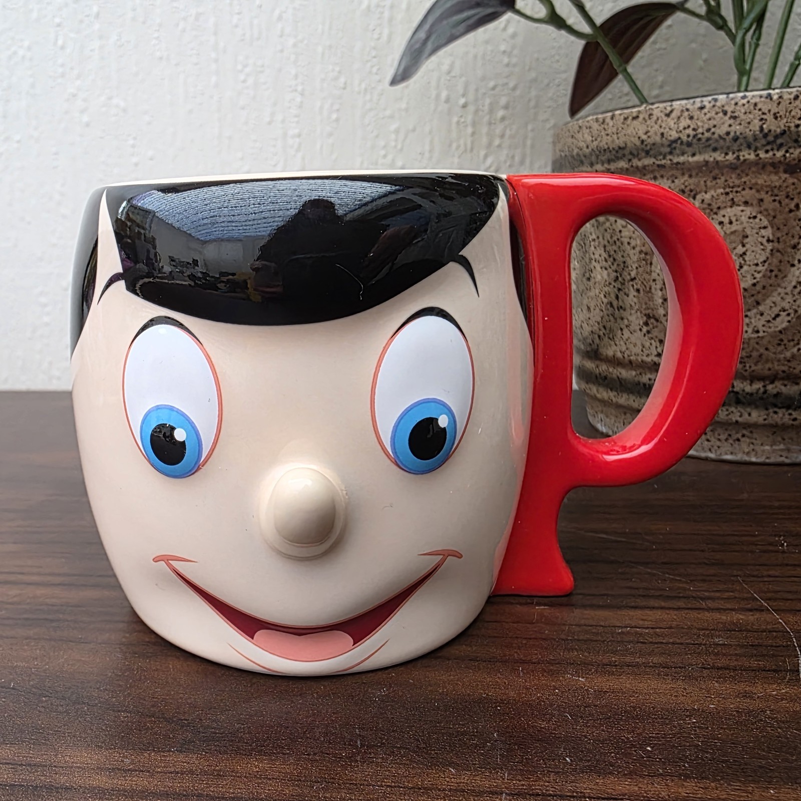 Disney Store Pinocchio Mug 3D New Tags