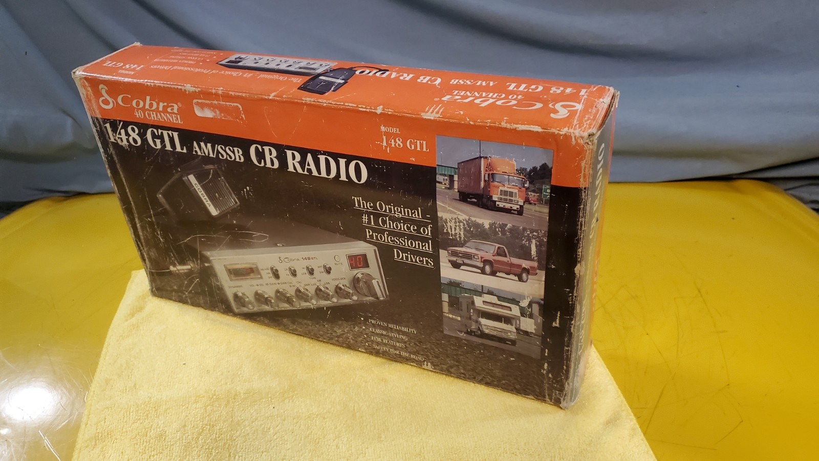 🎁 COBRA 148GTL AM/SSB *NOS*XCB STORE DISPLAY * BEST  IN EXISTENCE*COOL SNAKE