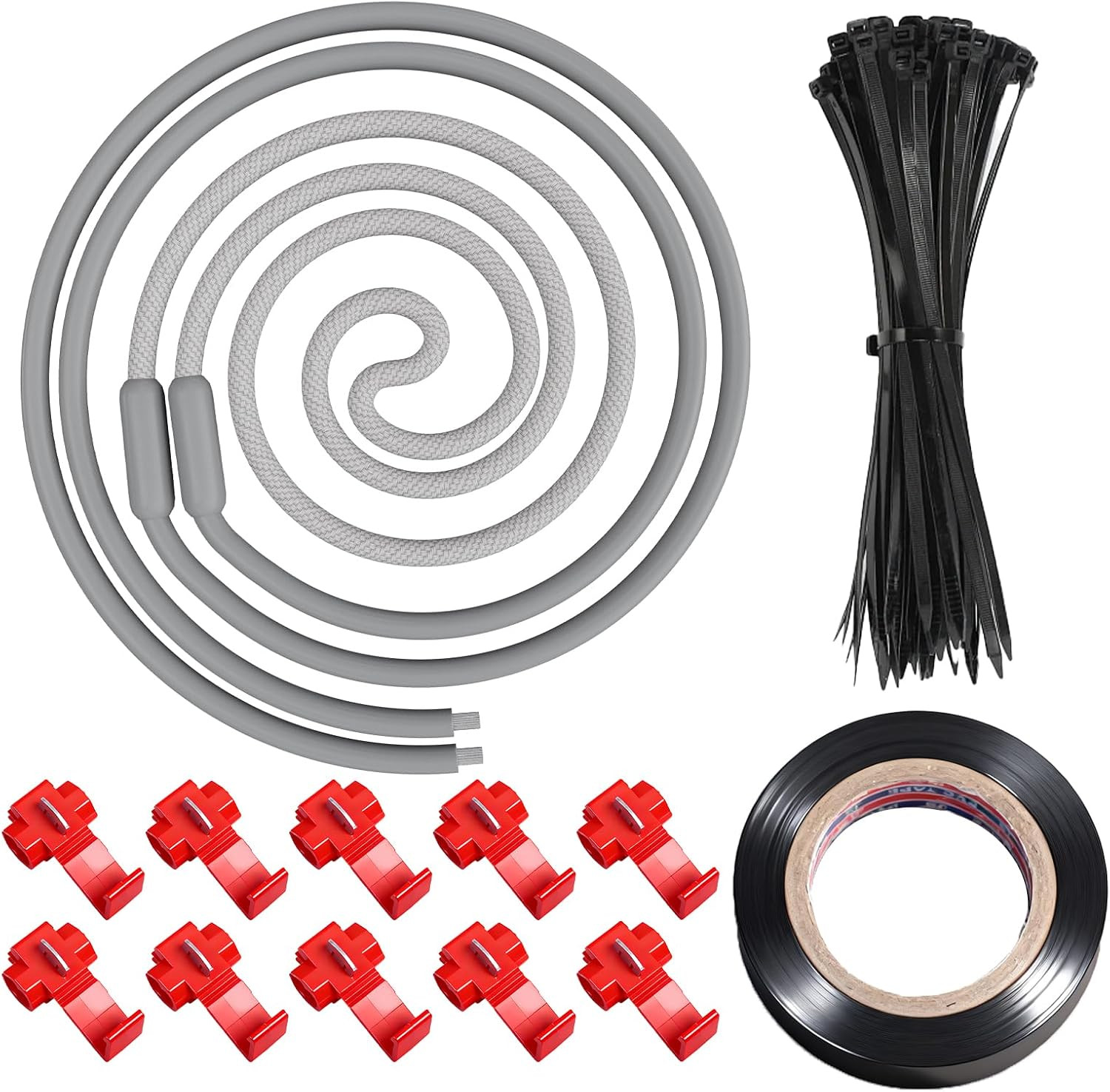 Sigely SH201 Drain and Door Heater Wire Kit Fit for Samsung Supco for Most Refri
