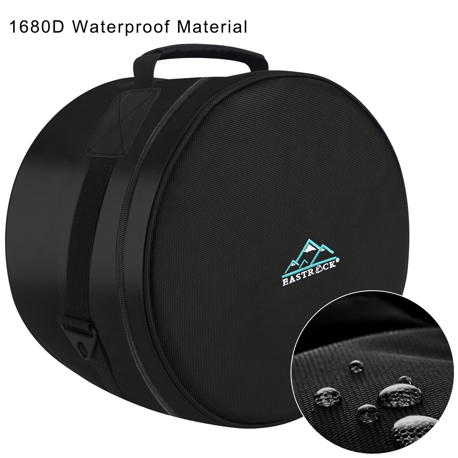 12" x8" Tom Drum Bag Tom Drum Cases 15 mm Thick Padding for Your Drum Protect...