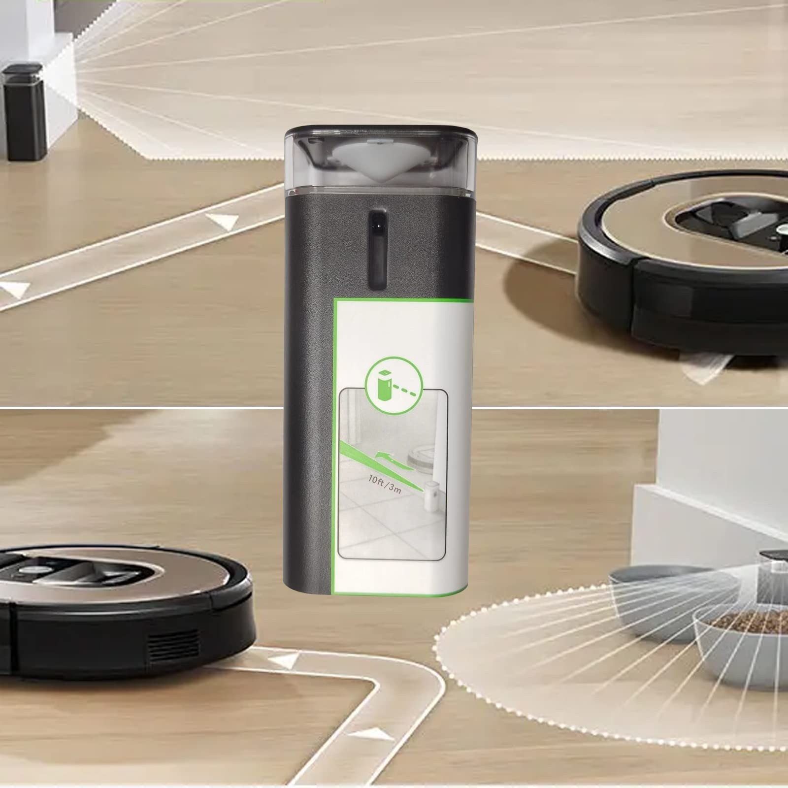 Dual Mode Virtual Wall Barrier for iRobot Roomba 800 900 E Series