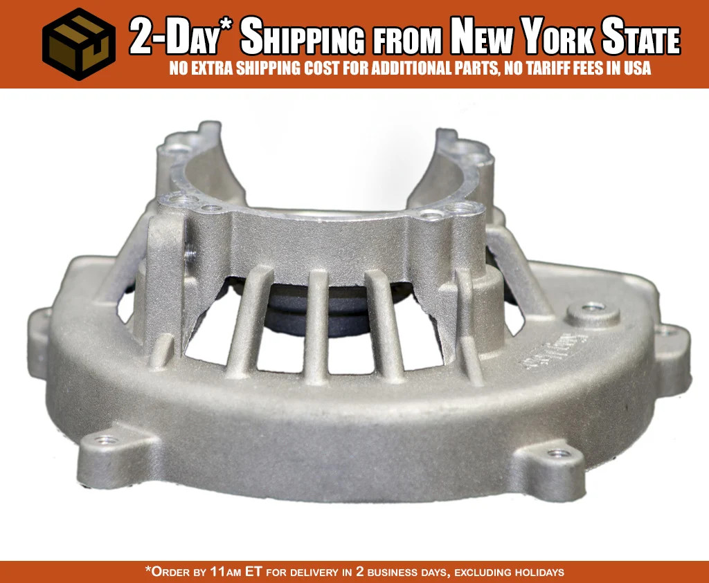 Engine case for 2 bolt