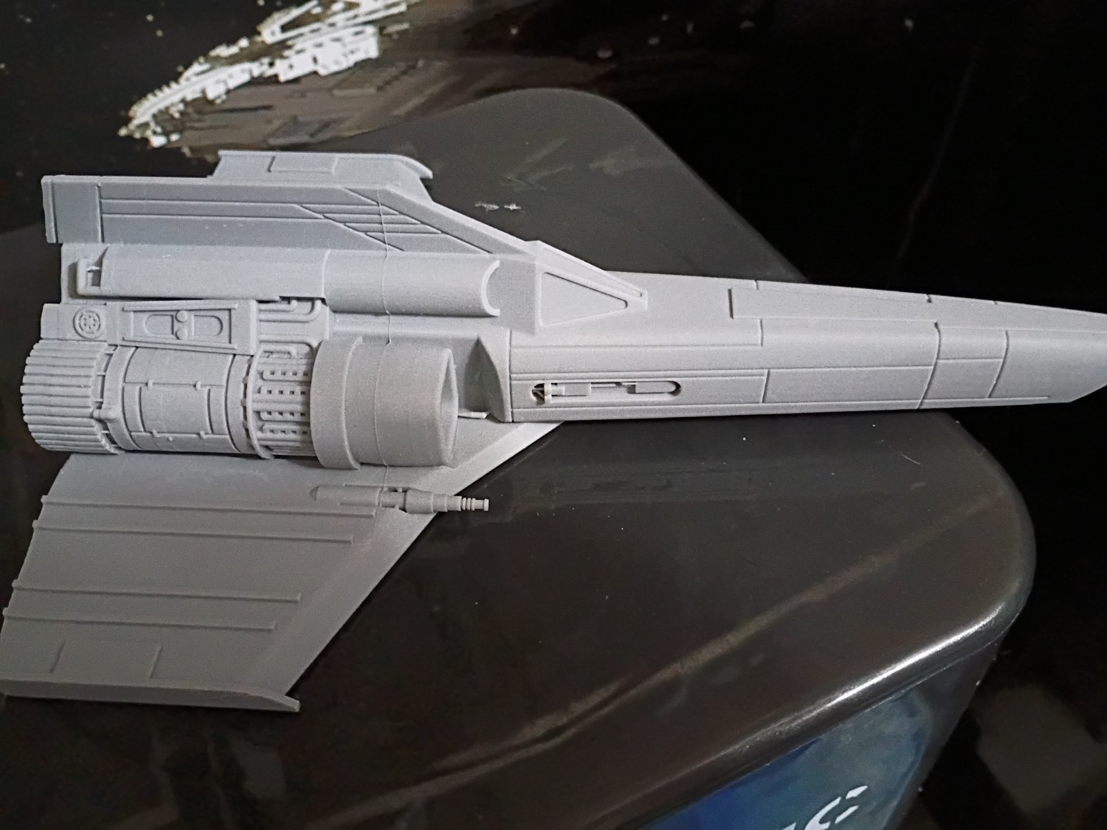 Battlestar Galactica Scorpion Mark I Viper 1/32 Scale 3d Resin Print 11.5"