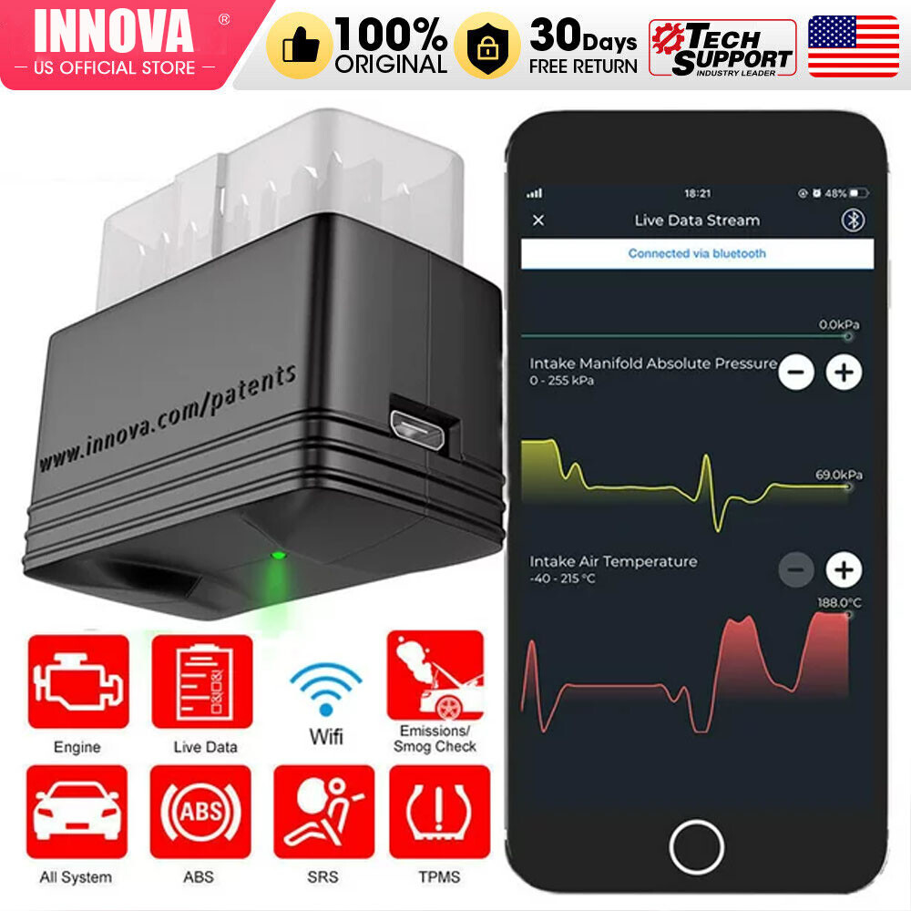INNOVA 6000P Bluetooth OBD2 Scanner Code Reader All System Car Diagnostic Tools