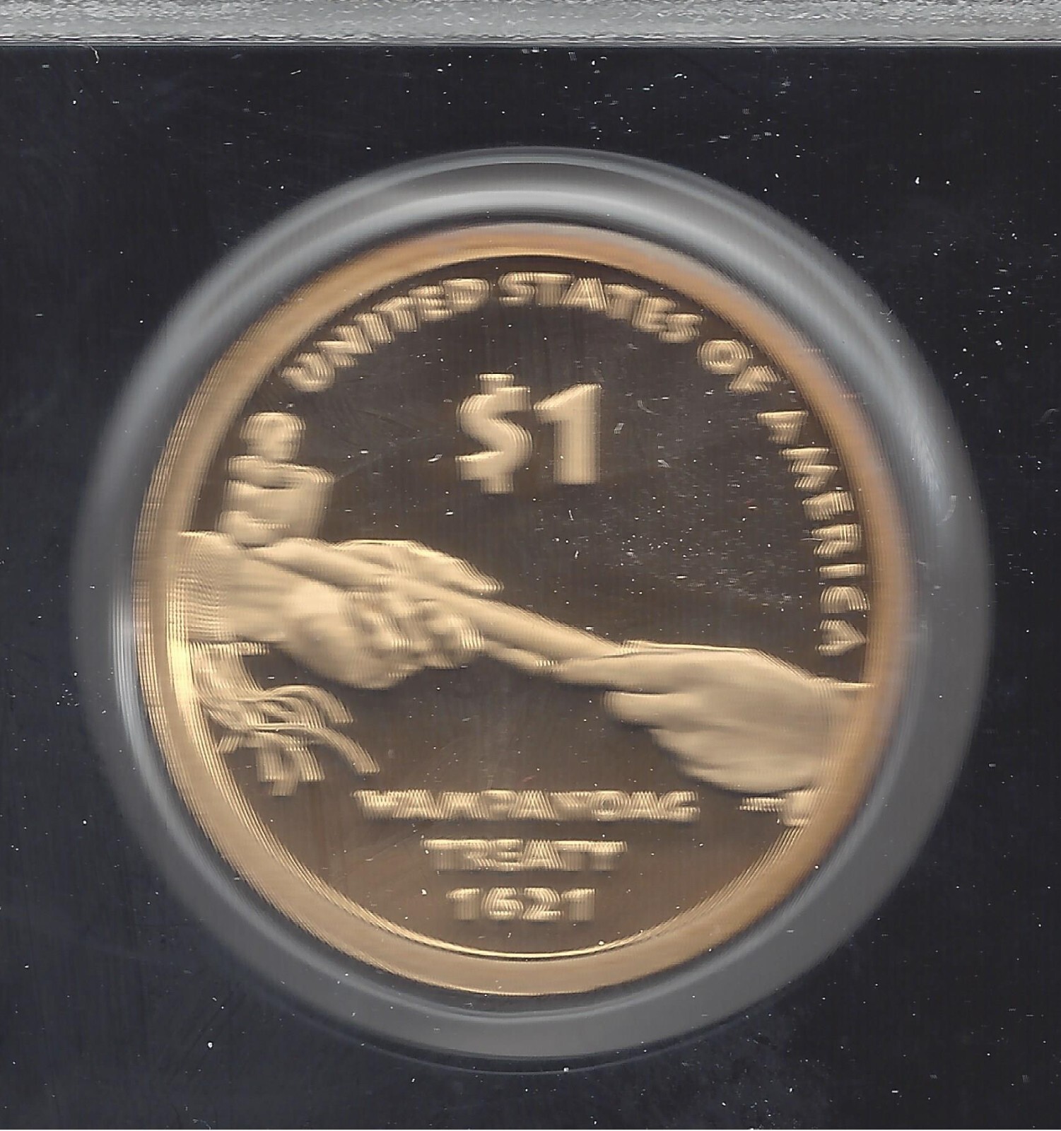 2011 S Native Dollar Gem Proof WAMPANOAG TREATY Sacagawea S Peace Pipe