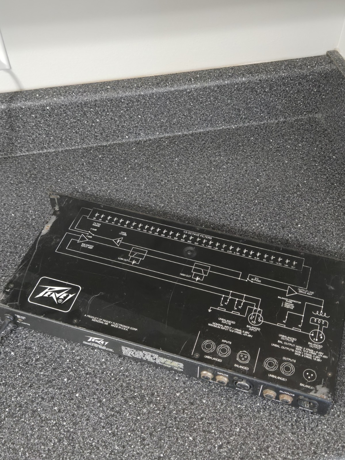 Peavey EQ 31 Equalizer 1/3 Octave Graphic Equalizer