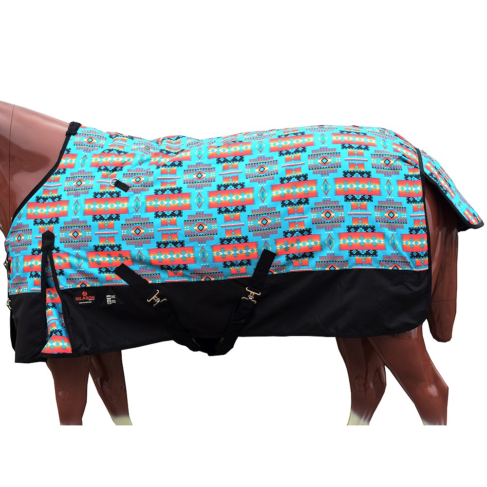 HILASON 1200D Turnout Light Winter Waterproof Rain Sheet Horse | Sheets for