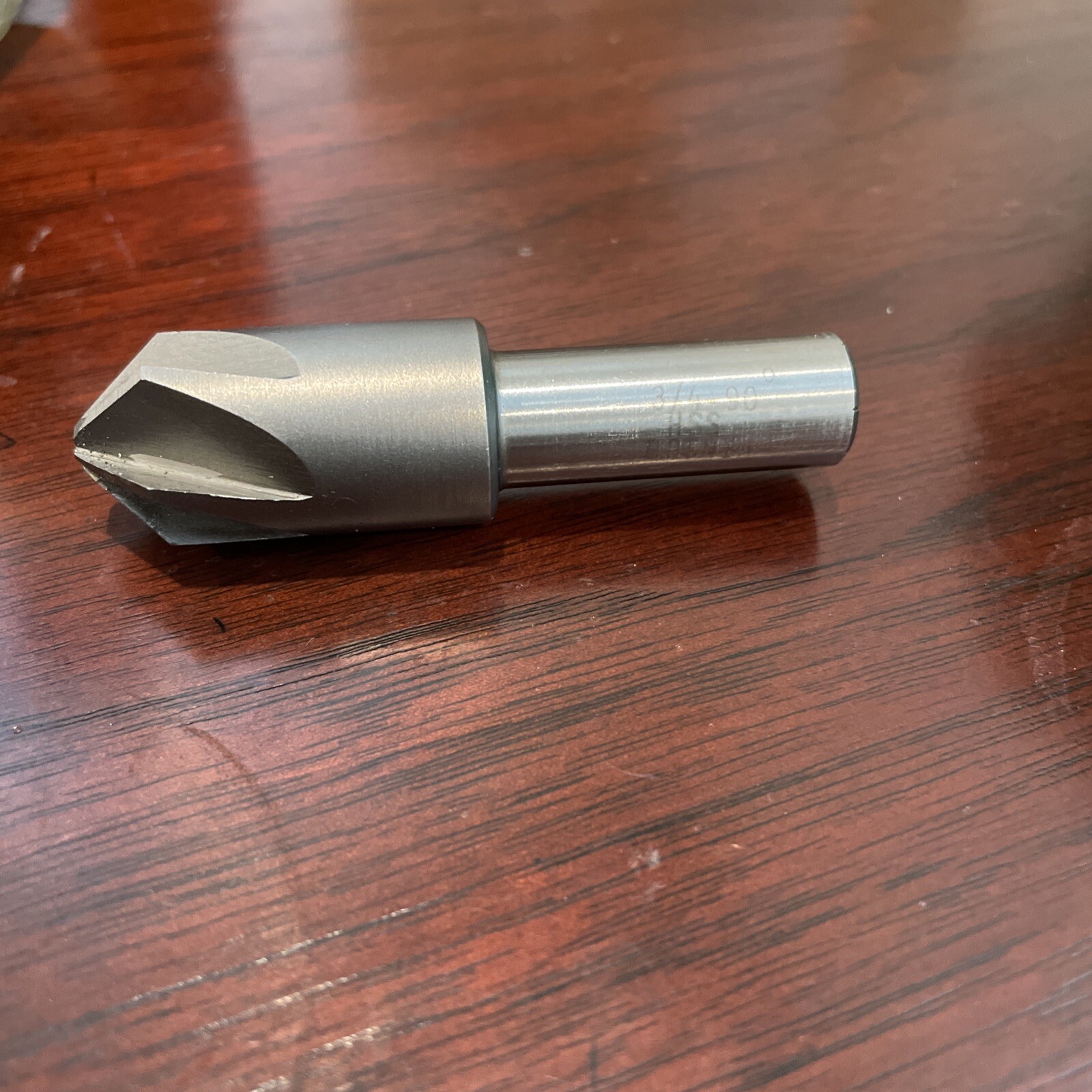 3/4" 90 Degree HIGH SPEED STEEL CHATTERLESS COUNTERSINK INTERSTATE BOSNIA