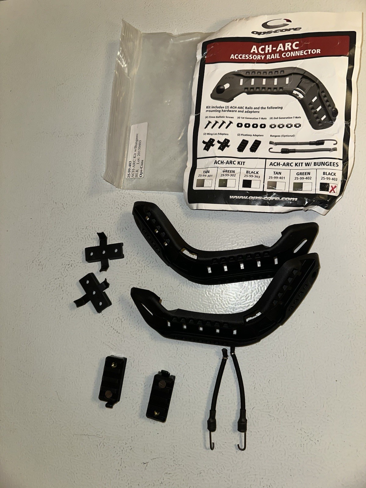 Ops-Core Original Arc Rails For Ach Helmet Gentex/Msa View Photos