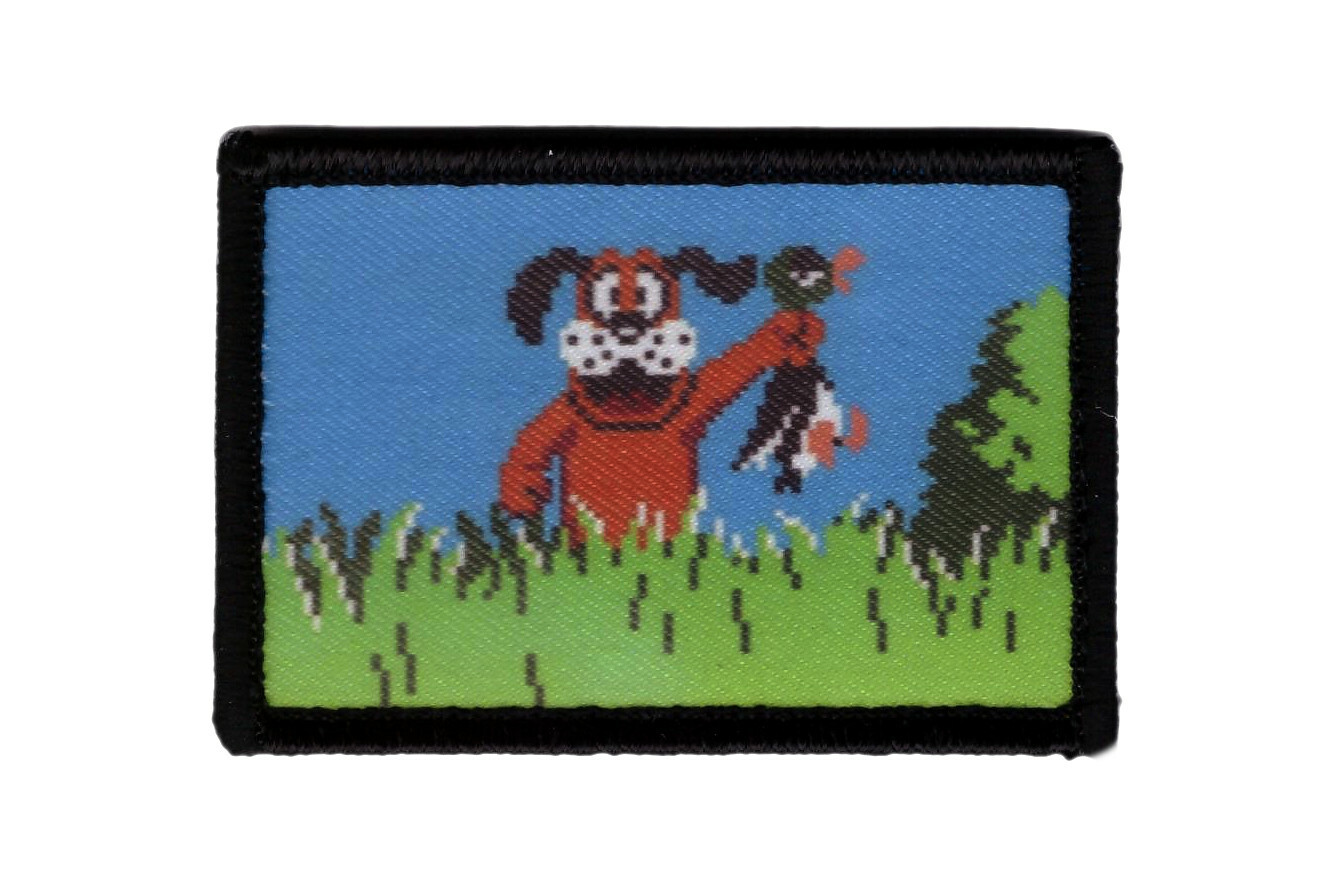 Duck Hunt SNES Old School Game Patch Sew on
