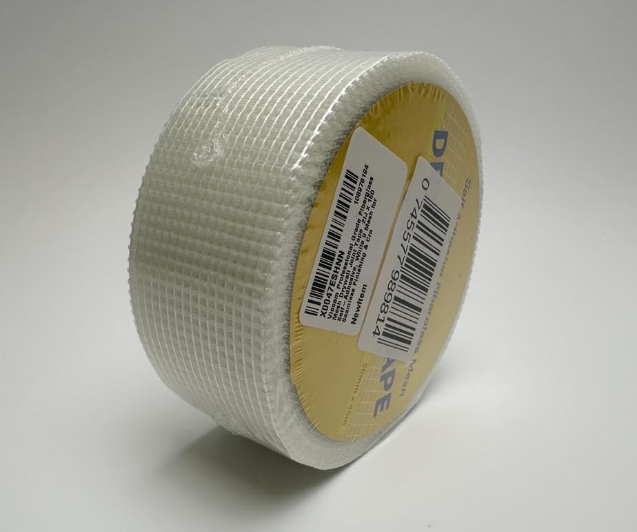 Professional Grade Fiberglass Mesh Drywall Joint 2 inches x 150 feet, White
