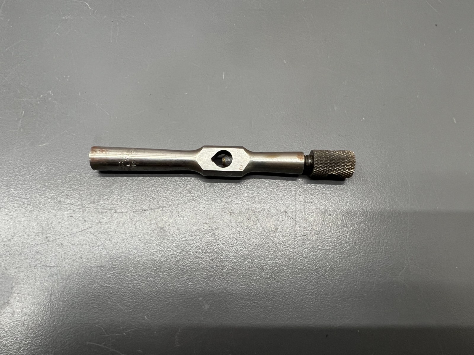 L.S. STARRETT No. 174 TAP WRENCH 0-14 TAP SIZE - VGC - USA
