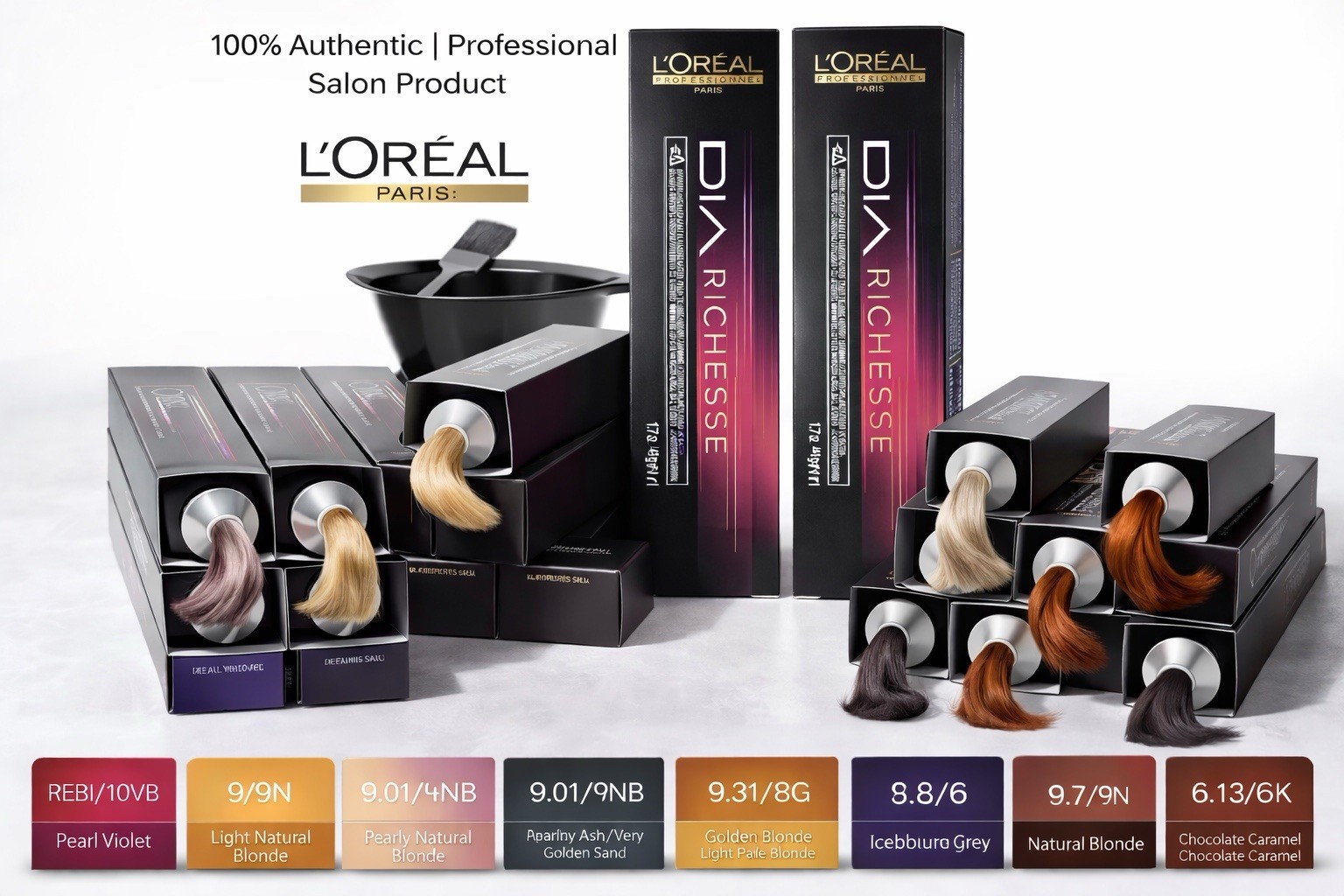 L'Oreal DIA Richesse Hair Color 1.7 fl.oz Choose Shade Authentic