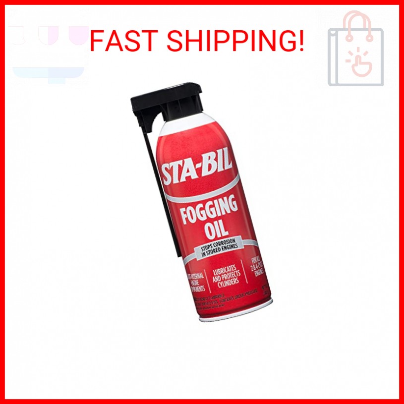 STA-BIL (22001) Fogging Oil - Stops Corrosion In Stored Engines - Lubricates And