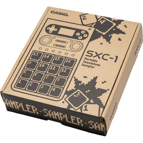 CASIO SXC-1 Portable Standalone Sampler Built-in Mic 16 Pad Digital 64 GB