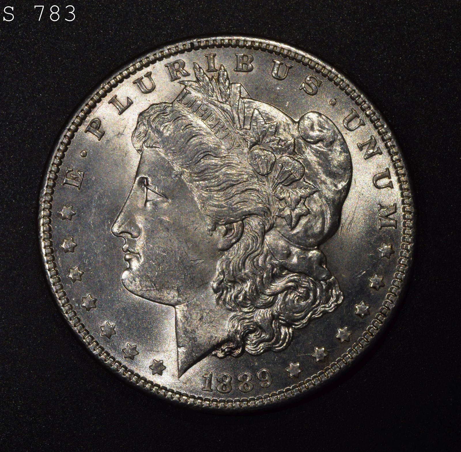 1889 Morgan Silver Dollar "VCH BU"