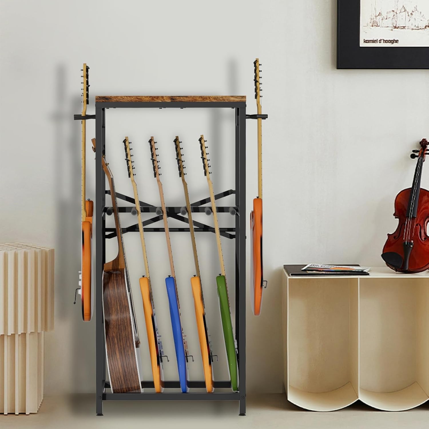 Guitar Stand Multiple Guitars Guitar Rack Acoustic Guitar Electric Guitar Bass &