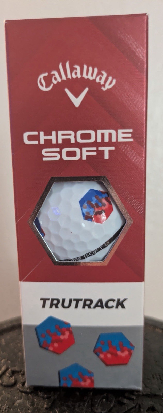 Callaway CHROME SOFT Sleeve Of 3 Brand New