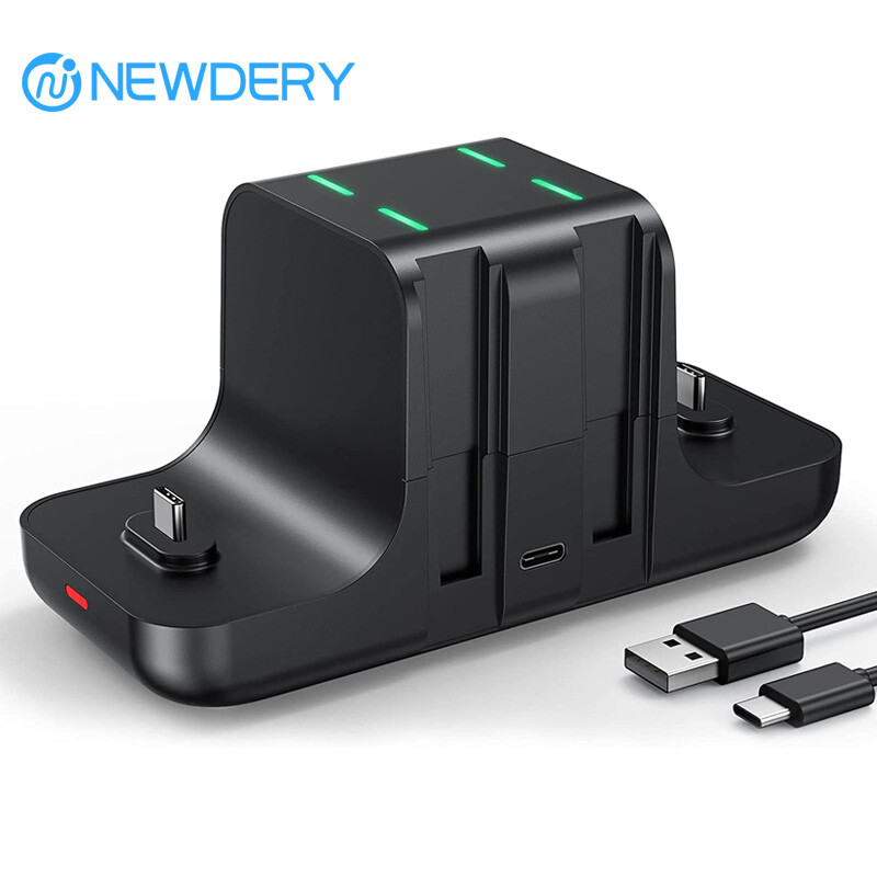 Nintendo Switch 6in1 Charging Dock Station for Pro Controller Joy-Con OLED Lite
