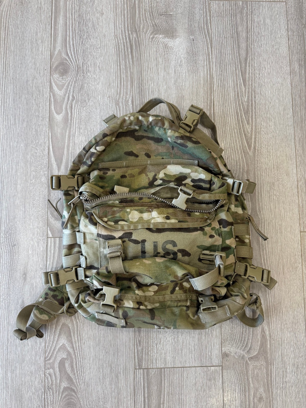 USGI Multicam OCP MOLLE Assault Pack 3 Day Assault Backpack US Army w/ Stiffener