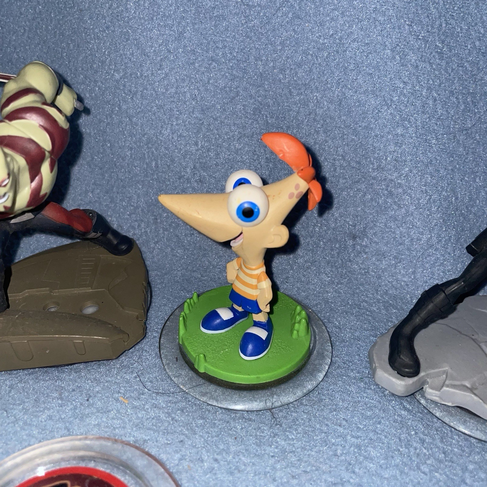 Disney Infinity Figure 1.0 Marvel Phineas Widow Thor Mike Power Discs Drax