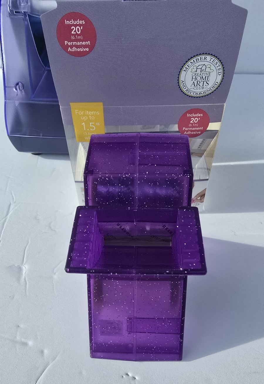 Xyron 2.5" & 1.5" Create-A-Sticker Machine Pre-Owned Purple
