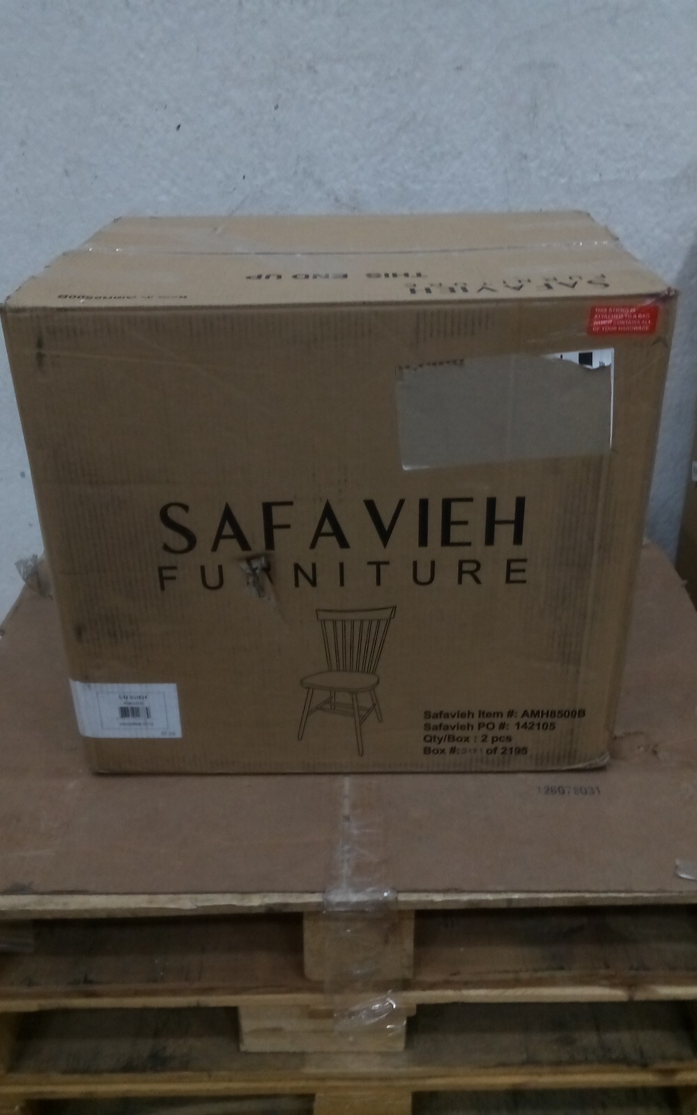 Safavieh PARKER SPINDEL SIDE CHAIR, Reduced Price 2172725792 AMH8500B