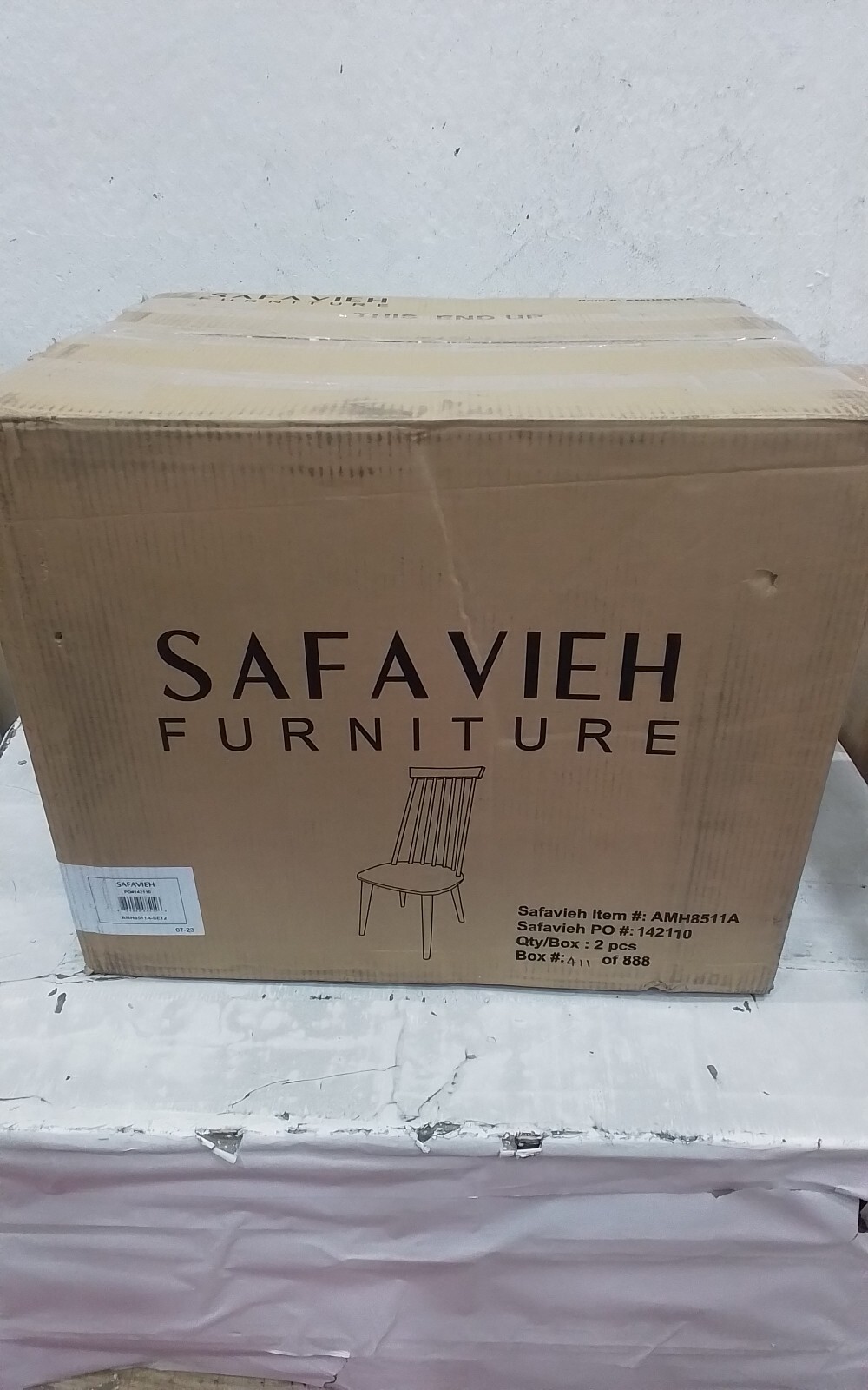Safavieh BURRIS SIDE CHAIR, Reduced Price 2172734865 AMH8511A