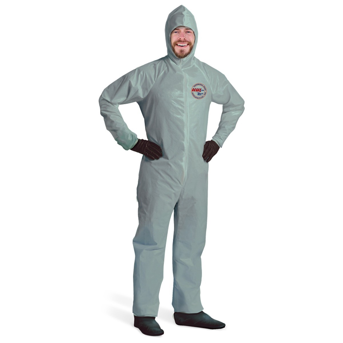 Shoot Suit 6122099L Grey HHL All Purpose Coverall (Large)