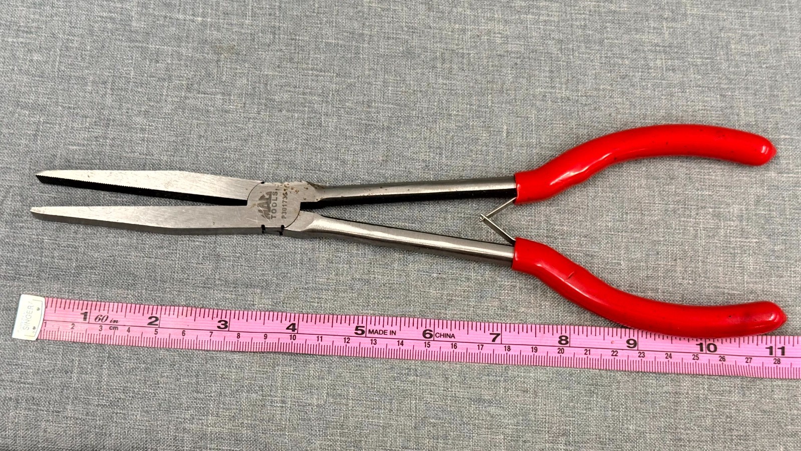 Mac Tools P301735 Precision Pliers with Red Handle and Precision Needle Nose