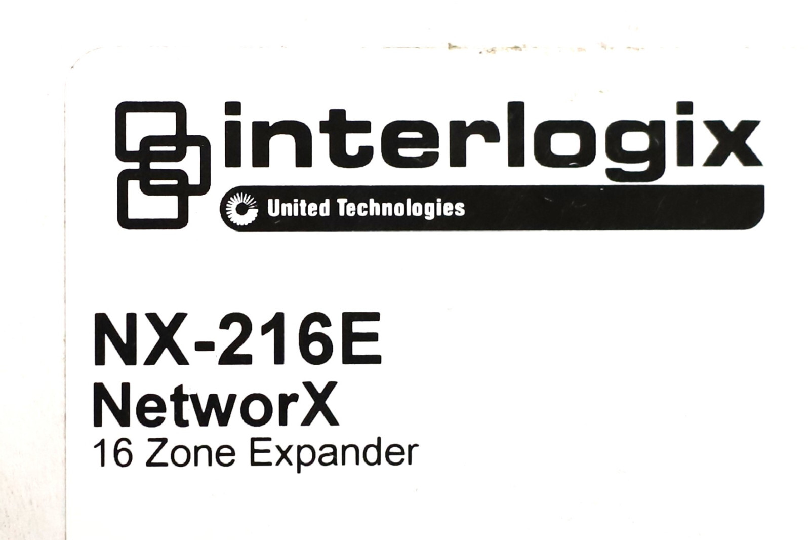 Interlogix NetworkX 16 Zone Security Alarm Expander Module P/N: NX-216E Open Box