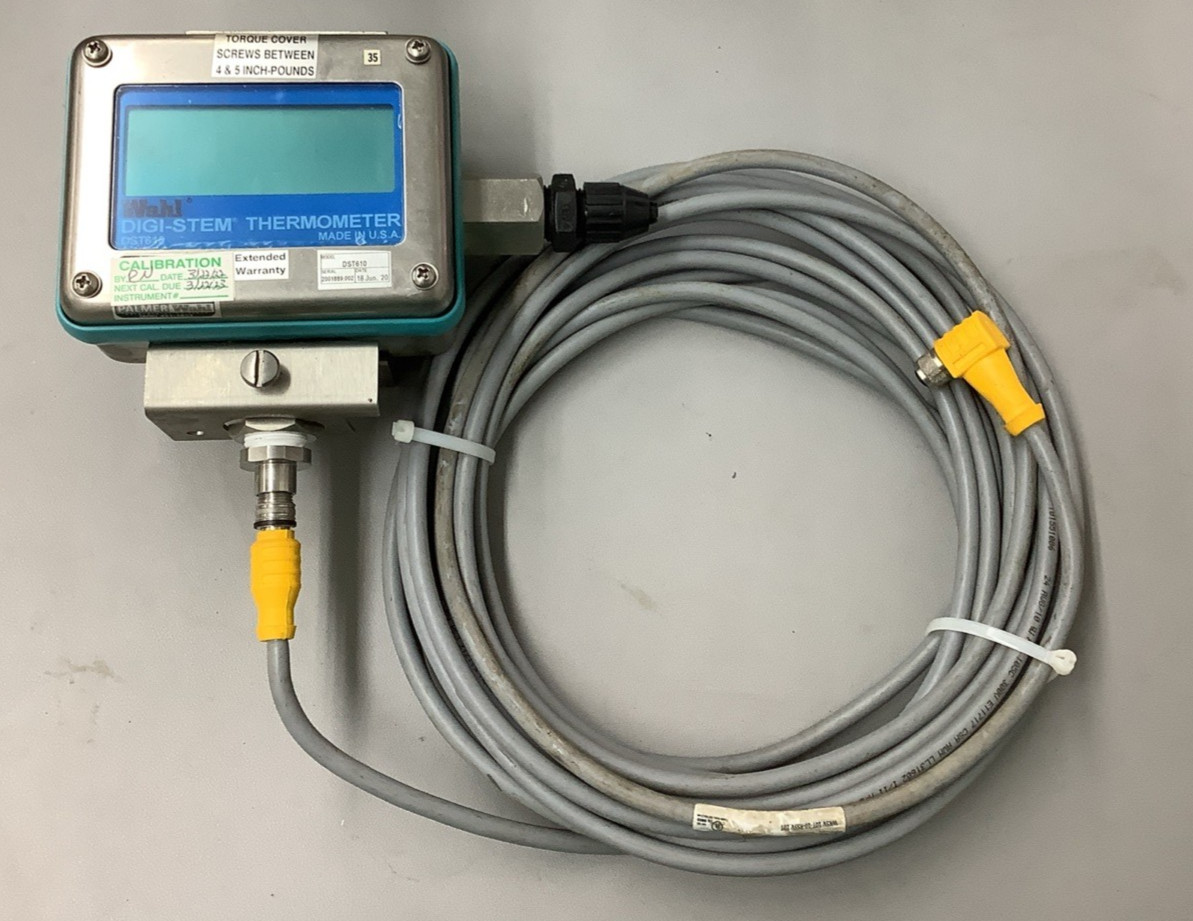 Palmer Wahl DST610 Digi-Stem Digital Thermometer -50°F-500°F (r87)