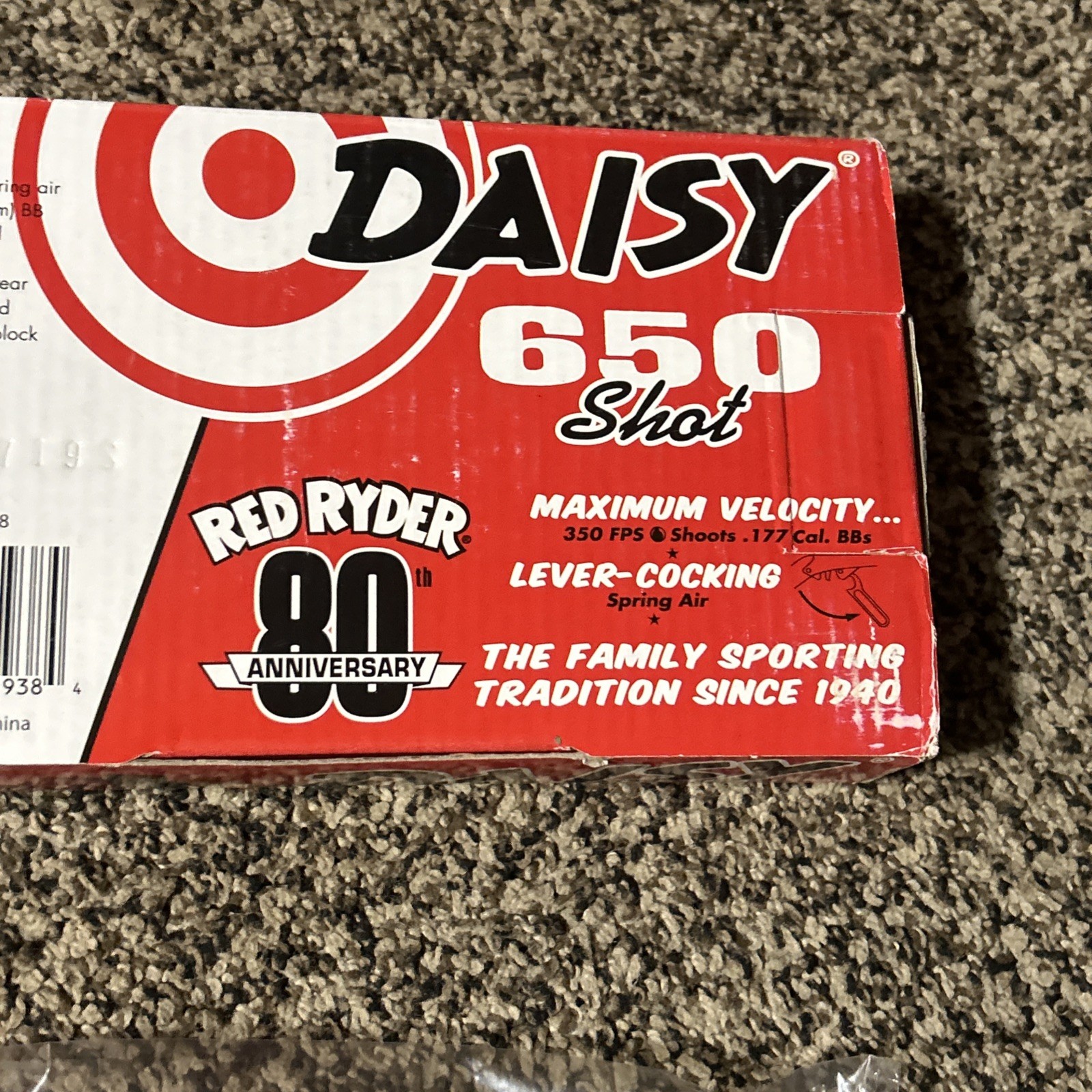 Daisy Red Ryder 650 80th Anniversary BB Gun - NEW in BOX