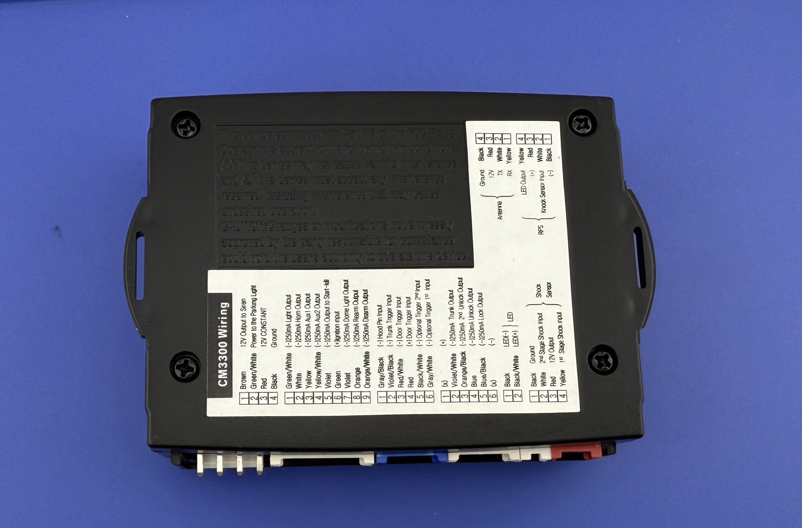 Firstech Compustar Replacement CM3300-V.2 Security Controller Module Brain