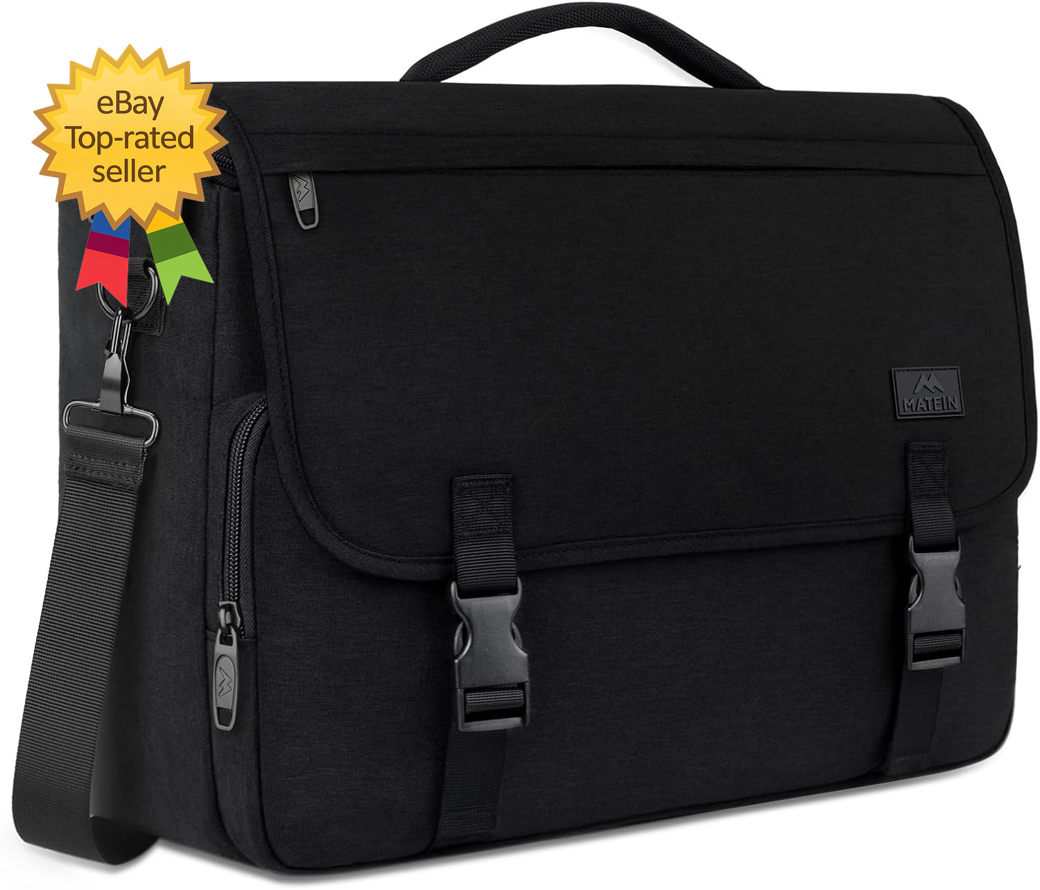 Messenger Bag for Men Briefcases Lightweight Men'S Laptop Bag 15.6 Inch Water
