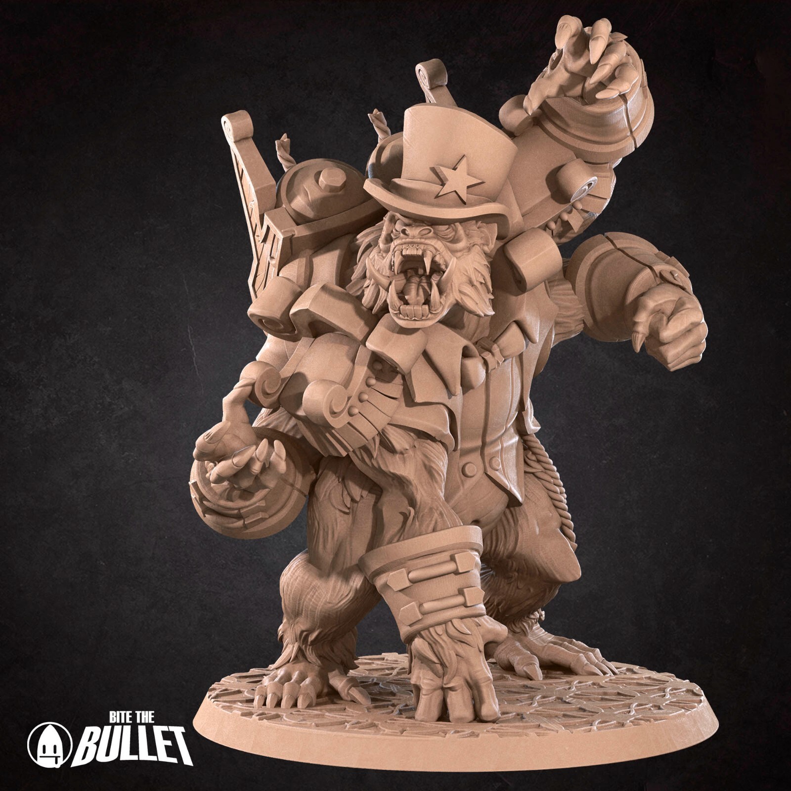 Girallon Ringmaster - Circus Gorilla - Bite the Bullet - Dungeons and Dragons