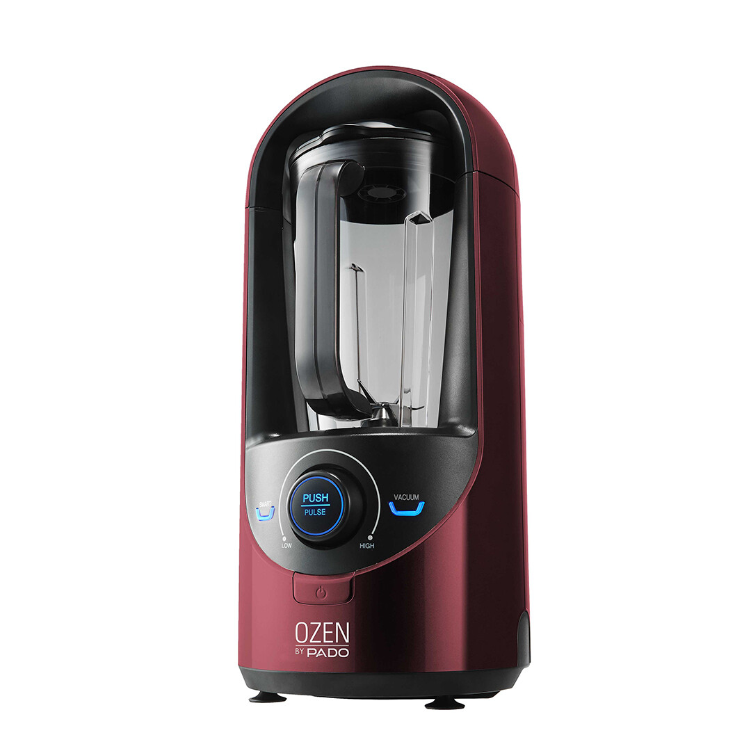 Pado Ozen 310 Vacuum Blender Plus Extra Vacuum Storage Container-Red
