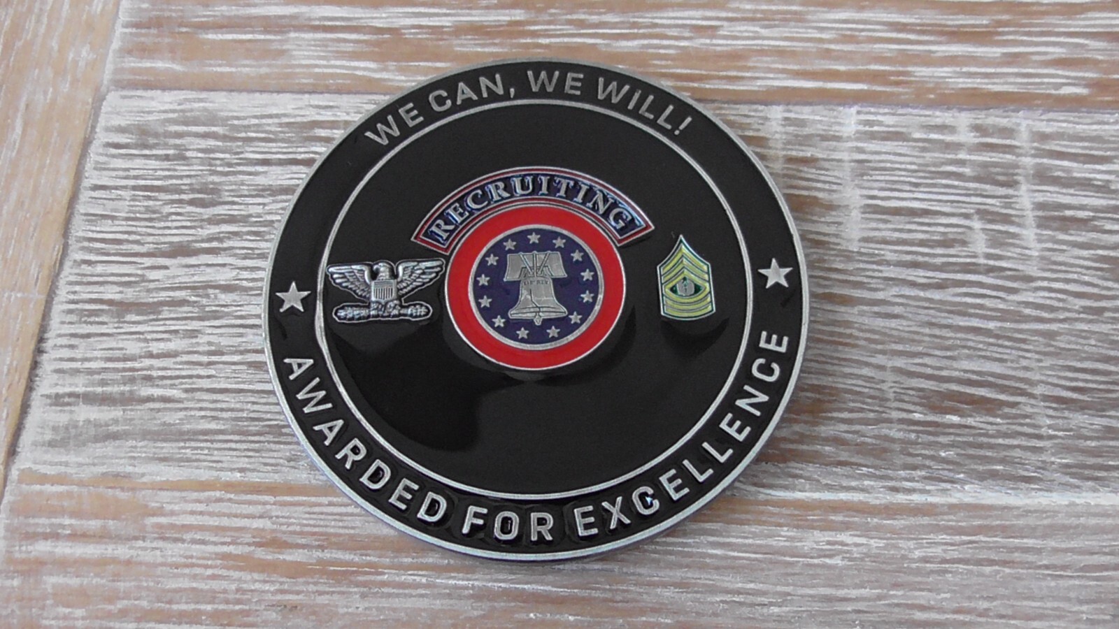 US Army 6th Recruiting Brigade OUTRIDERS Commanders Challenge Coin #692Y