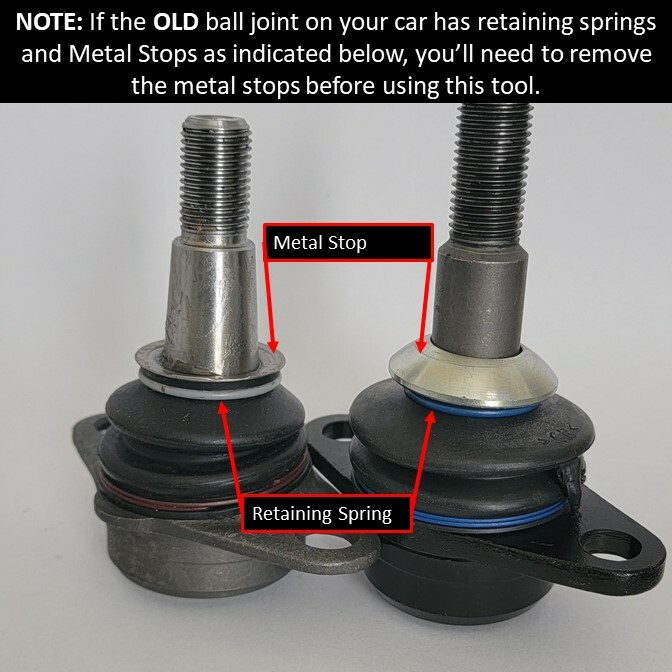 BMW Front Ball Joint removal tool E60, E90, E91, E92, E93, E84, E83, E53, F25/6