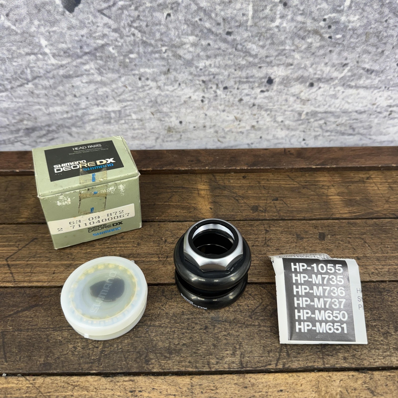 Vintage Shimano Deore DX 1 1/8 Threaded Headset 90s MTB Incomplete PARTS