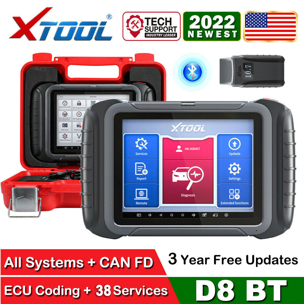 XTOOL D7 D8-BT D9-BT PAD PLUS A30M Full System Diagnostic Scanner Car Key Coding